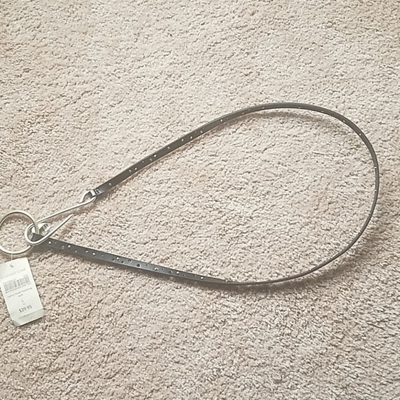 Coldwater creek silver hook belt - Picture 1 of 5